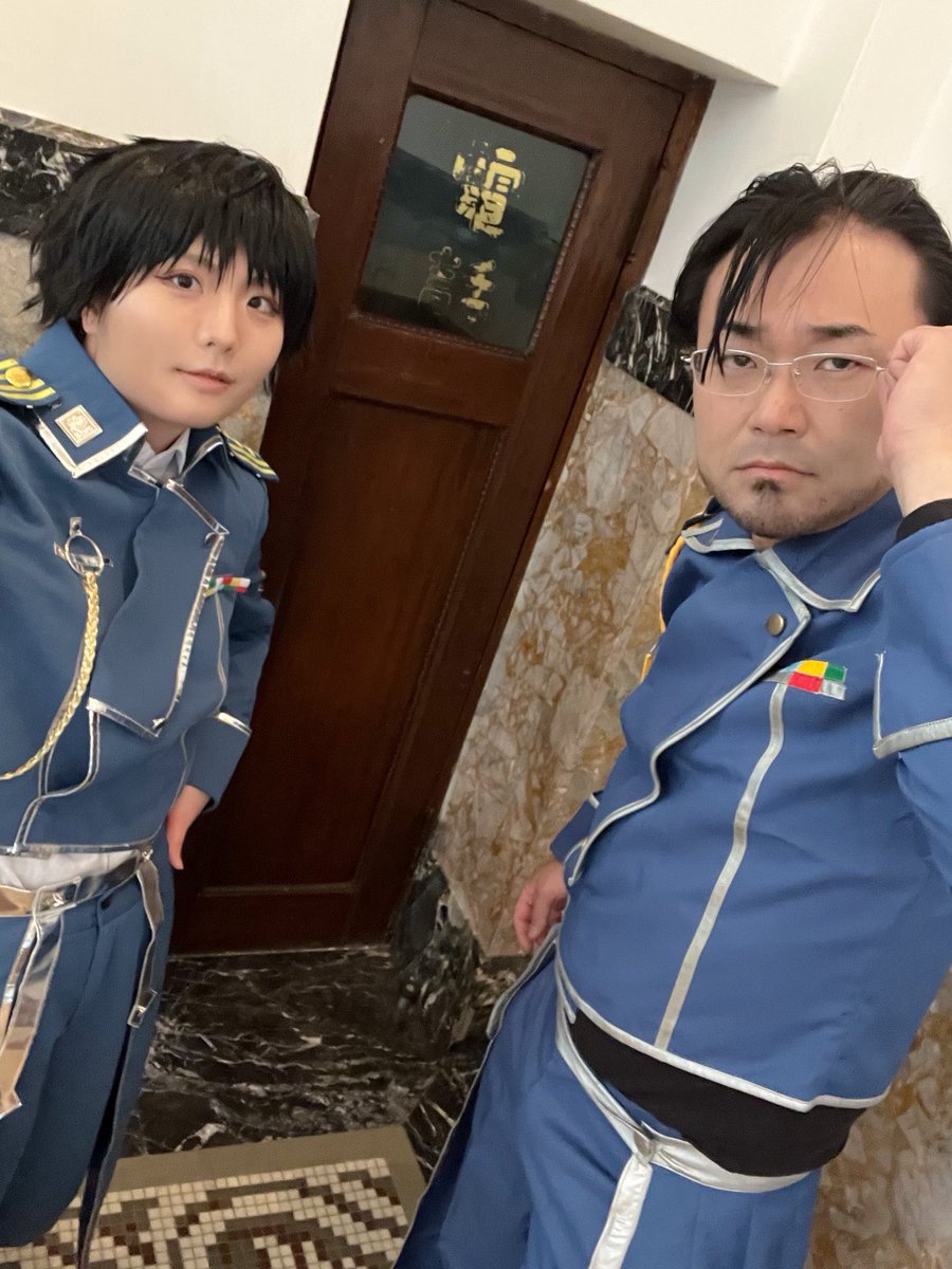 ghned4_cos's tweet image. 鋼の同期併せしてきた！
電話…