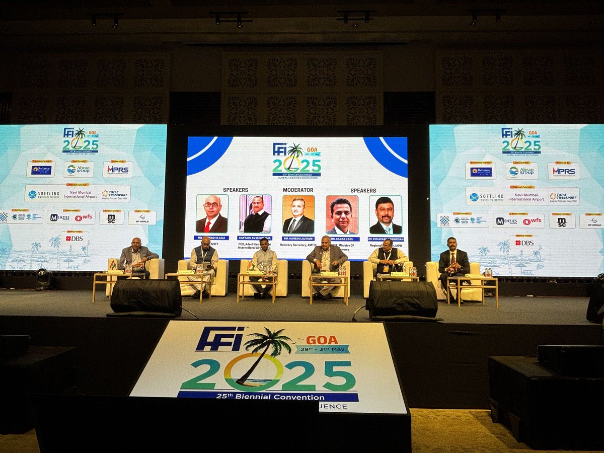 The third session of the <a href="/FFFAI_INDIA/">FFFAI - INDIA</a> Convention focused on how robust infrastructure is the engine driving India's logistics transformation.

Read more: linkedin.com/feed/update/ur…