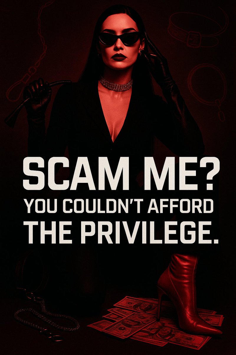 EVortexia's tweet photo. #Findom
#Paypig
#FinancialDomination
#PayToObey
#SendTribute
#WalletDrain
#ObeyMistress
#BrattyDomme
#DommeLife
#CashSlut
#KneelAndPay
#FemdomFindom
#AlphaGoddess
#SpoilYourQueen
#SubmitAndPay https://t.co/uC8v6CpKf9