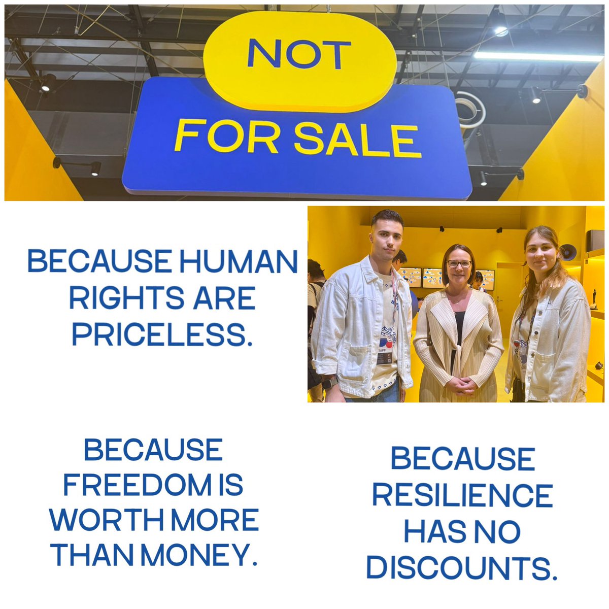 Yuriko Backes (@yuriko_backes) on Twitter photo It was important for me to visit the Ukraine Pavilion at the #Expo2025 in Osaka 🇯🇵 !
The message is clear!
It’s about values. And values that are “Not For Sale.”
And it’s about peace and freedom!
🇺🇦🇱🇺
<a href="/rustem_umerov/">Rustem Umerov</a> It was important for me to visit the Ukraine Pavilion at the #Expo2025 in Osaka 🇯🇵 !
The message is clear!
It’s about values. And values that are “Not For Sale.”
And it’s about peace and freedom!
🇺🇦🇱🇺
<a href="/rustem_umerov/">Rustem Umerov</a>