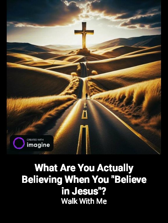StraitMinistry's tweet image. Check out this podcast! What Are You Actually Believing When You "Believe in Jesus"? on Walk With Me … iheart.com/podcast/269-wa…