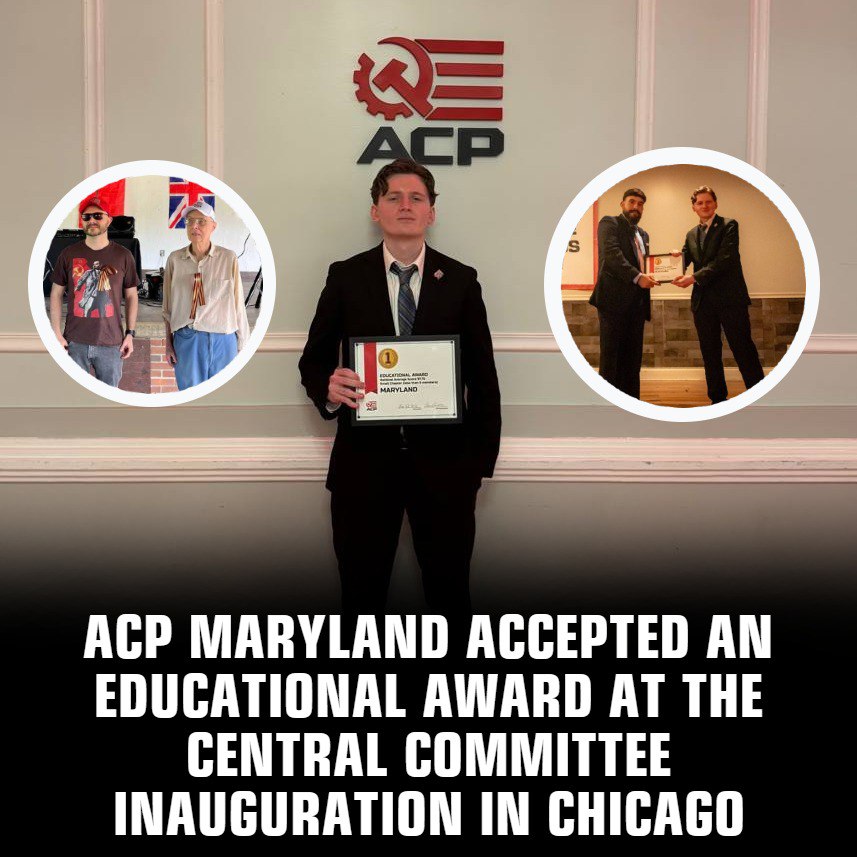 ACP__Maryland's tweet image. ACP Maryland was honored to receive the Educational Award for the highest scores in the small‑chapter category at the Central Committee inauguration on May 2nd in Chicago.