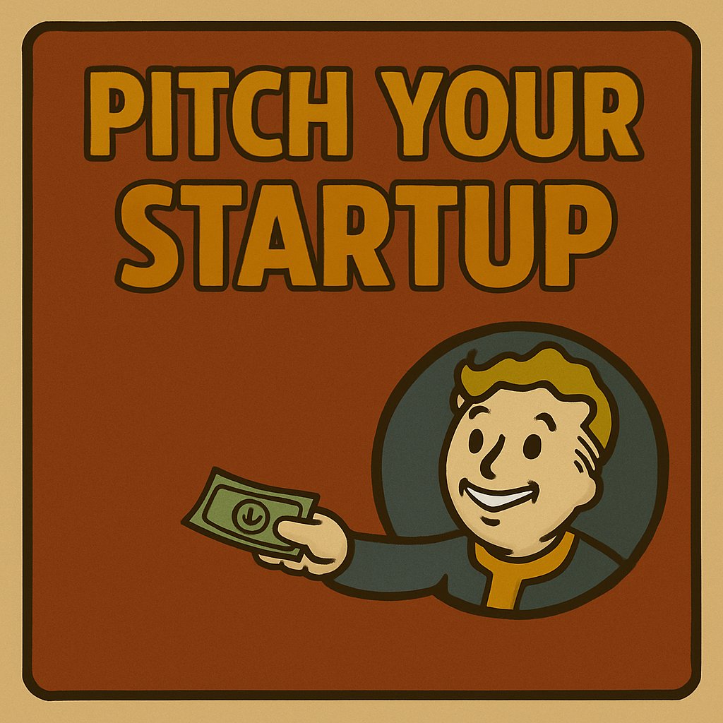 Are you ready?

It's Pitch Your Startup time 🏆

Sales happened here last week 💰

Good luck to all 🍀