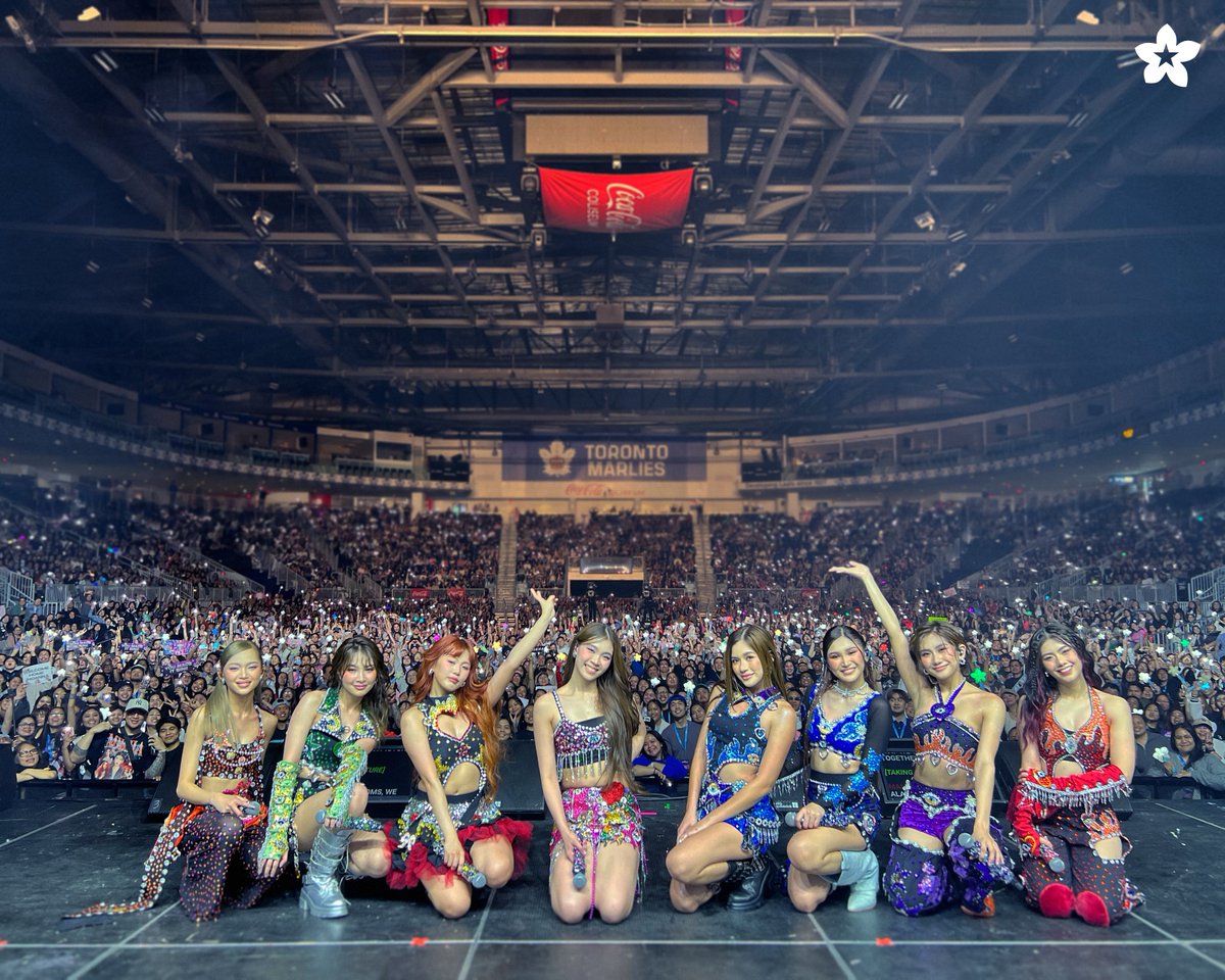 TORONTO, we can’t get you out of our head!🤯🎶💖

You sang, danced, and cheered your hearts out.... solid kayong lahat!💯🙌🏻

Thank you so much 6ix fam for making #BINIverseToronto a core memory fr!🇨🇦

BINIVERSE CONQUERS TORONTO
#BINI #BINIVerseWorldTour2025 
#BINIverseToronto