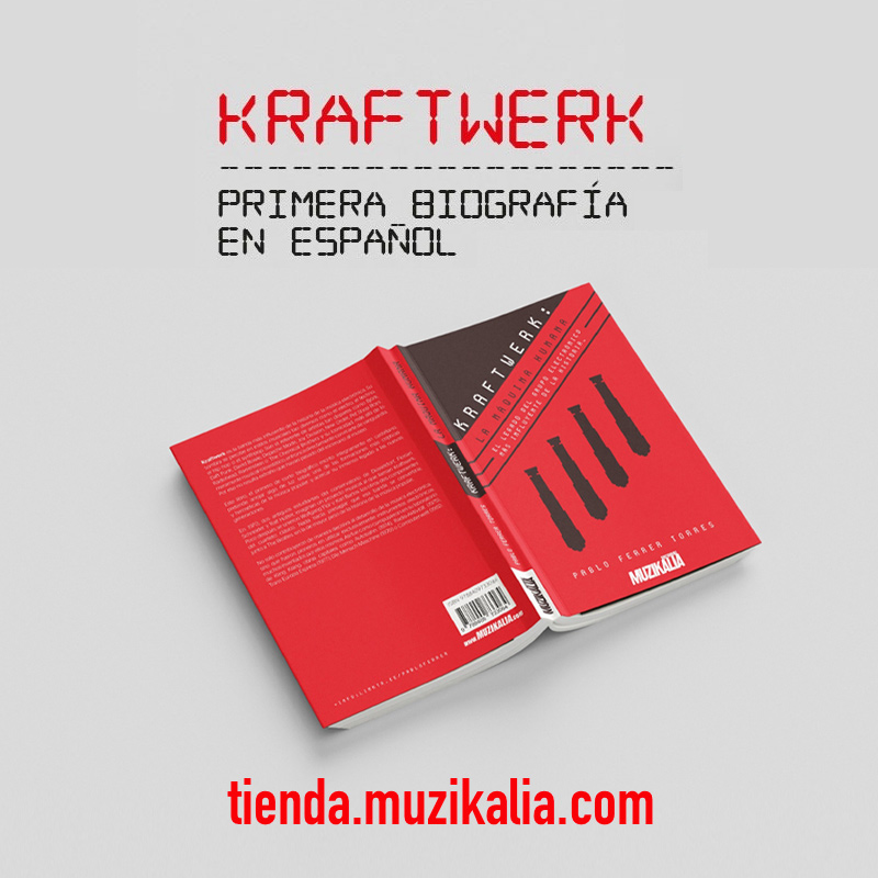 Muzikalia's tweet image. Kraftwerk: La máquina humana, está en preventa 👉  buff.ly/kdMtuUT a un precio especial de 20€ (gastos de envío incluidos ) hasta el próximo 10 de junio. Aprovéchalo y conviértete en robot 🤖 #Kraftwerk #librokraftwerk