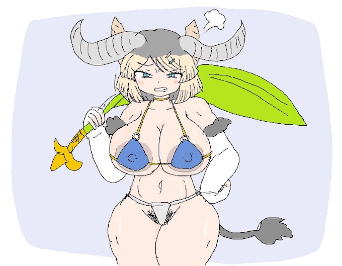 相当雑だが速攻で🐃
ヘアピン忘れたので修正 