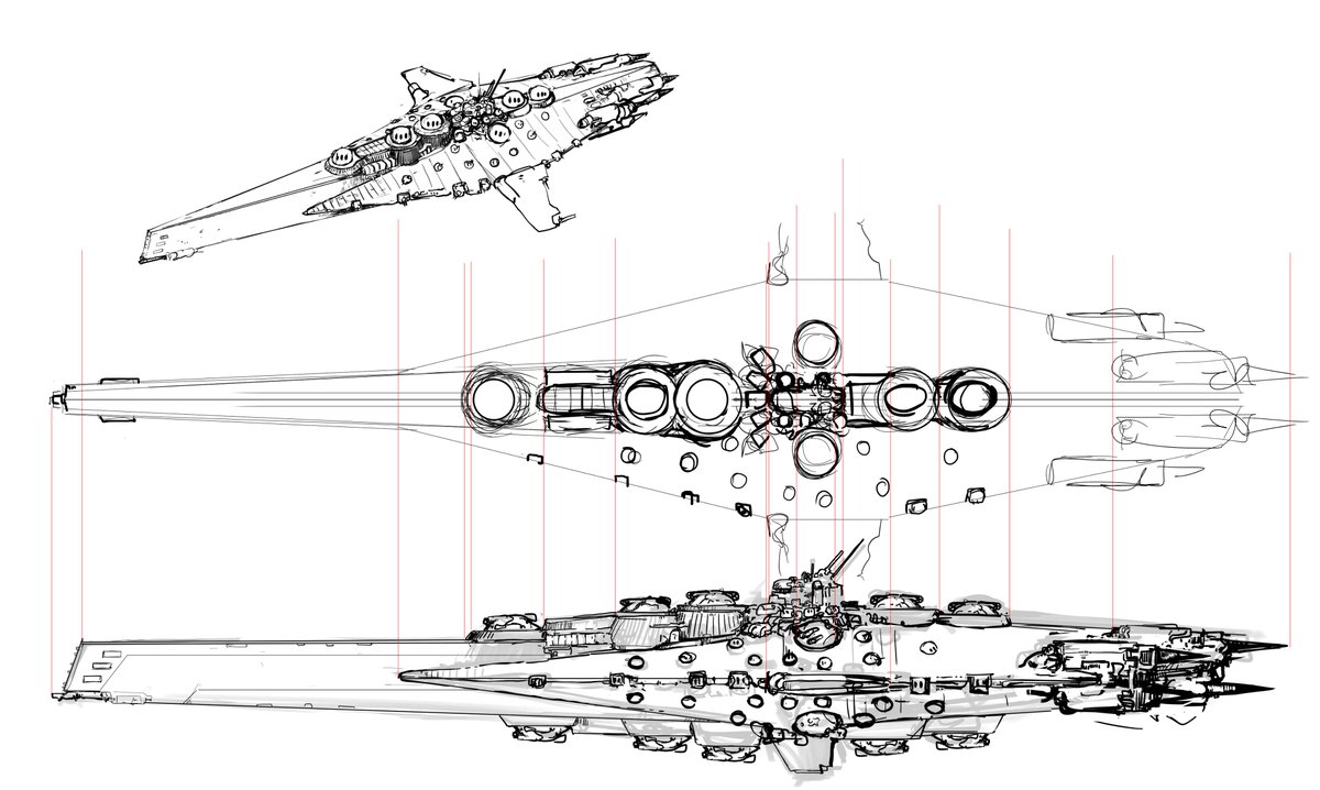 might reduce the number of turrets on the underside.