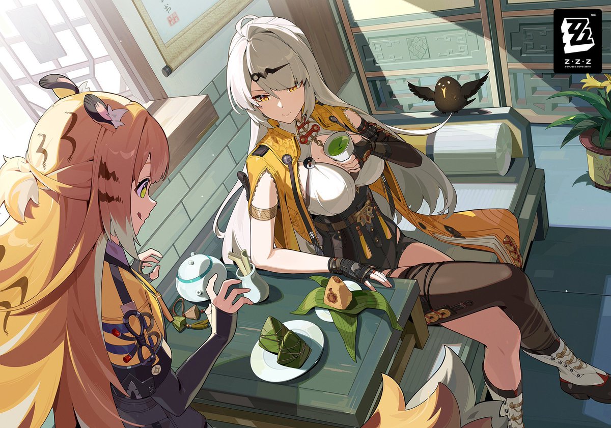 ジュン　フランソワ　クリスチーヌ　2ごう Yixuan and Ju Fufu Artwork #ZenlessZoneZero #ゼンゼロ