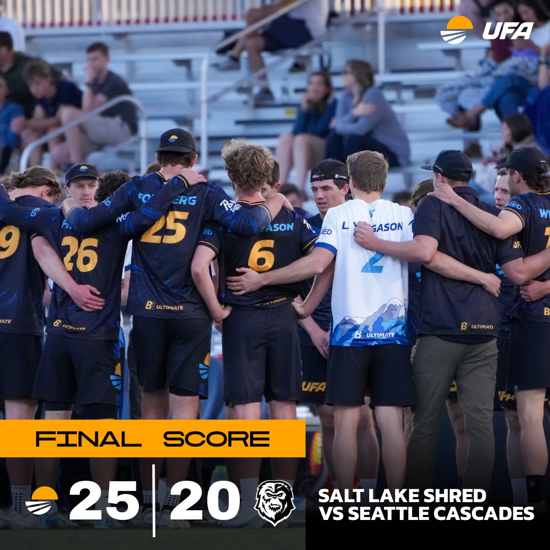 The Shred took care of business tonight! On to the next!