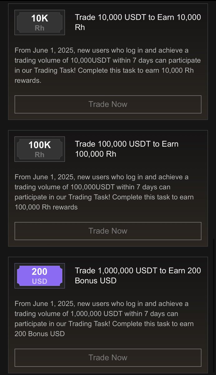 Wang_illusory's tweet image. Aster
@Aster_DEX 有大哥 @cz_binance 喊著
大家也都蠻期待這個月能發幣的
6/1開始有新用戶活動可以參與
(在下方兩張圖片中)
Asterdex目前有兩場種嚕法:
1.透過交易量賺取Rh積分
2.將USDT存入變成USDF,接著再將USDF變成asUSDF,賺取Au積分
asterdex.com/en/referral/E1…