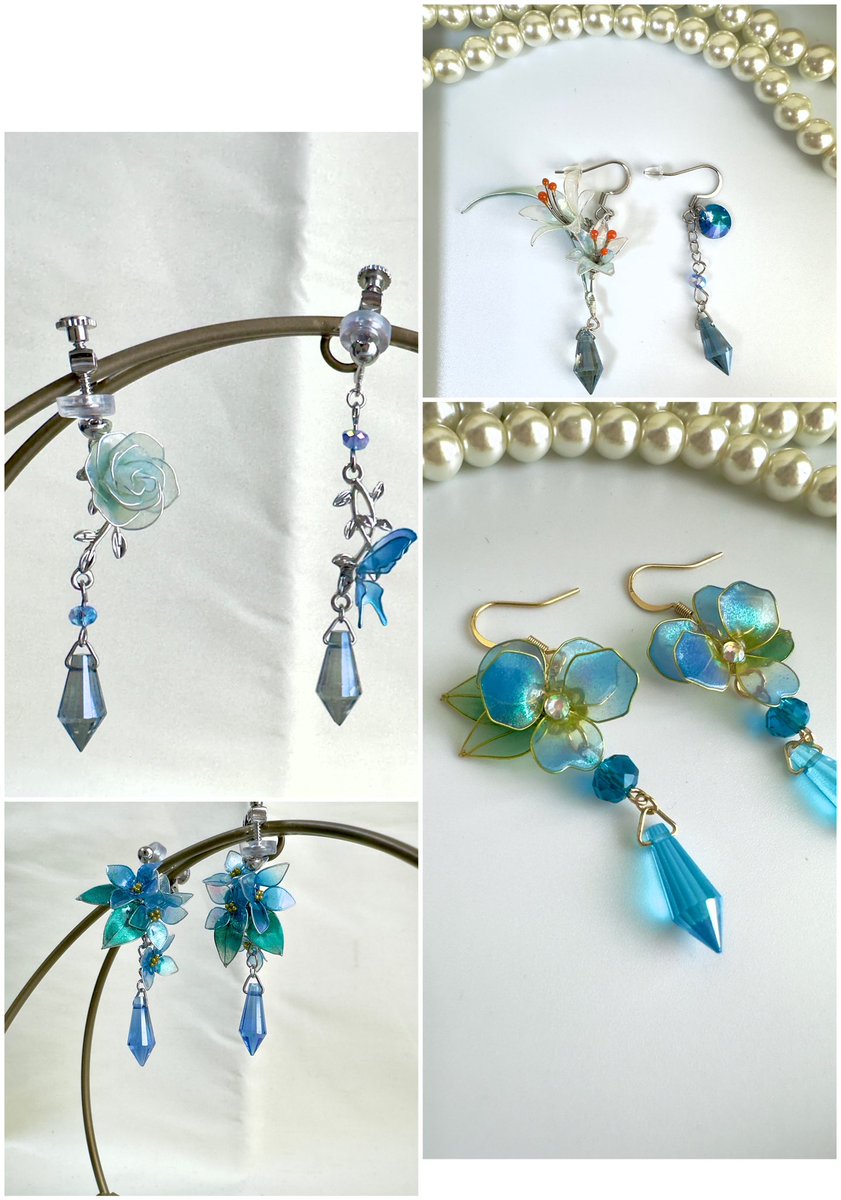 #好みの作品にまだ出会ってないだけ
明日のおけてまにお持ちします。
白薔薇と蝶
紫陽花
百合
フリルパンジー

🍀6/1(日) 10:00〜15:00

おけがわ手づくりマーケット　in べに花ふるさと館(埼玉県桶川市)