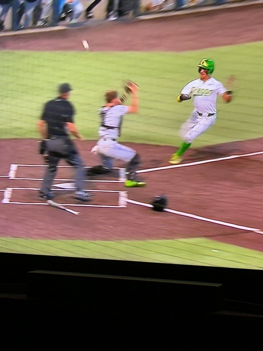Tony_Ciccolella's tweet photo. @NCAABaseball you should be embarrassed! Catcher blocks the plate and doesn’t have possession yet you throw out the runner for malicious contact? And it was reviewed? Worst call in baseball!
#3blindmice #horriblecall https://t.co/ThFWdhQoLj