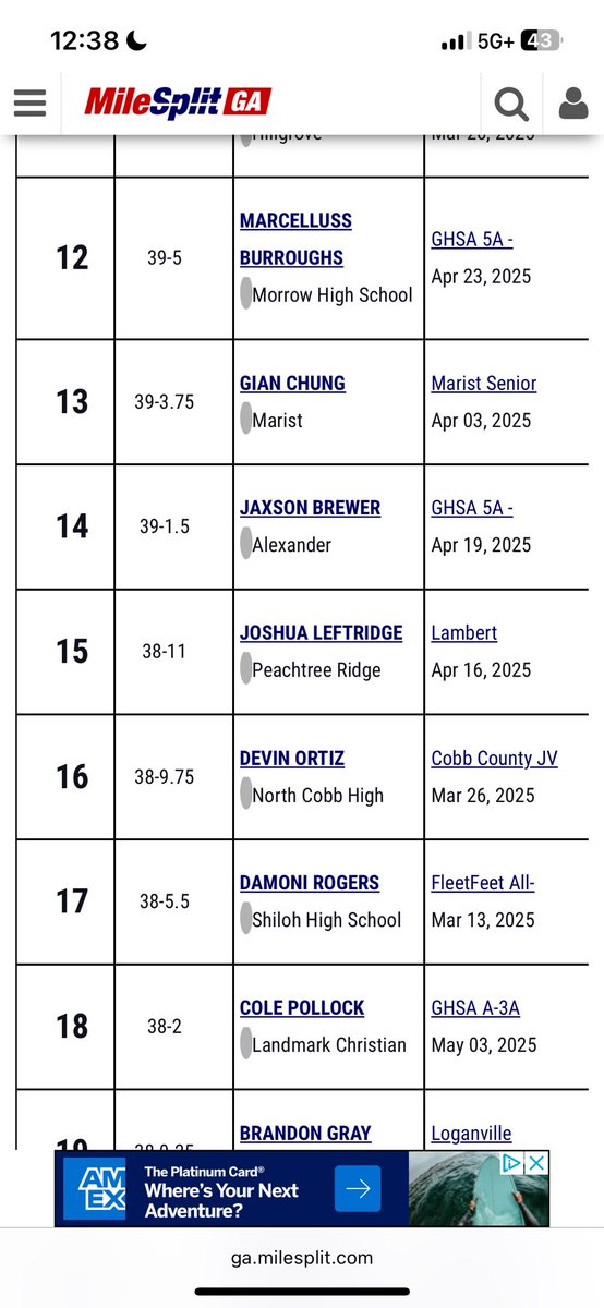 DevinOrtiz (@devinortizzz) on Twitter photo that golden 🦶! #7 FRSH in the state at Long jump‼️ #16 FRSH in state at Triple Jump‼️<a href="/CoachTQ_/">Tyler Queen</a> <a href="/Coach_JoshShaw/">Josh Shaw</a> <a href="/milesplit/">MileSplit US</a> that golden 🦶! #7 FRSH in the state at Long jump‼️ #16 FRSH in state at Triple Jump‼️<a href="/CoachTQ_/">Tyler Queen</a> <a href="/Coach_JoshShaw/">Josh Shaw</a> <a href="/milesplit/">MileSplit US</a>