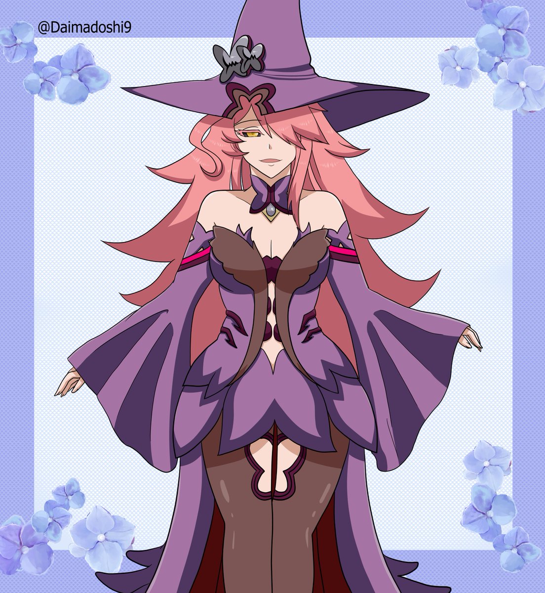 Daimadoshi9's tweet photo. Butterfly dress
#Blazblue #NineThePhantom https://t.co/cAT9snpYlz