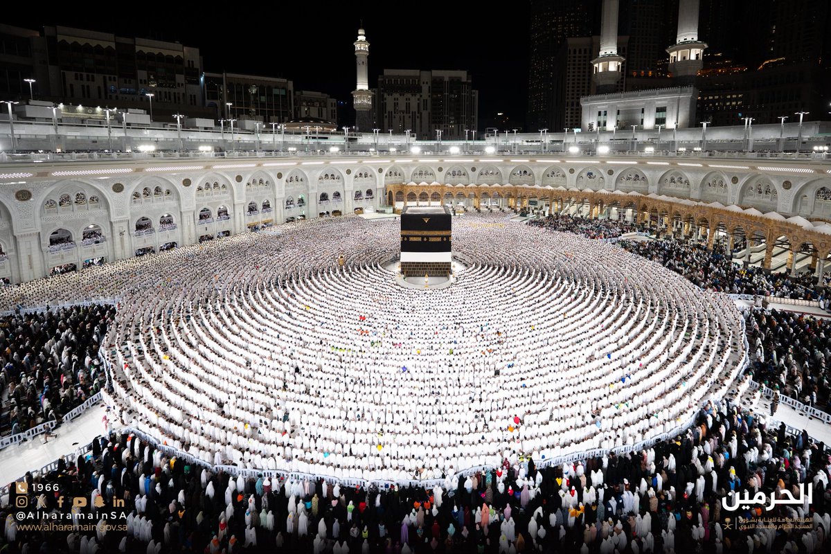 HaramainInfo's tweet image. May Allah accept the worship of all the Hujjaj