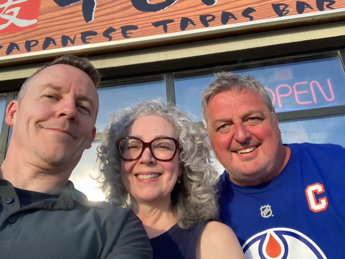 At the amazing Izakaya Tomo with my cousin Jade (the most Japanese non-Japanese person I know). We let him order. Outstanding. ⁦<a href="/slav_metalurges/">slavo cech</a>⁩