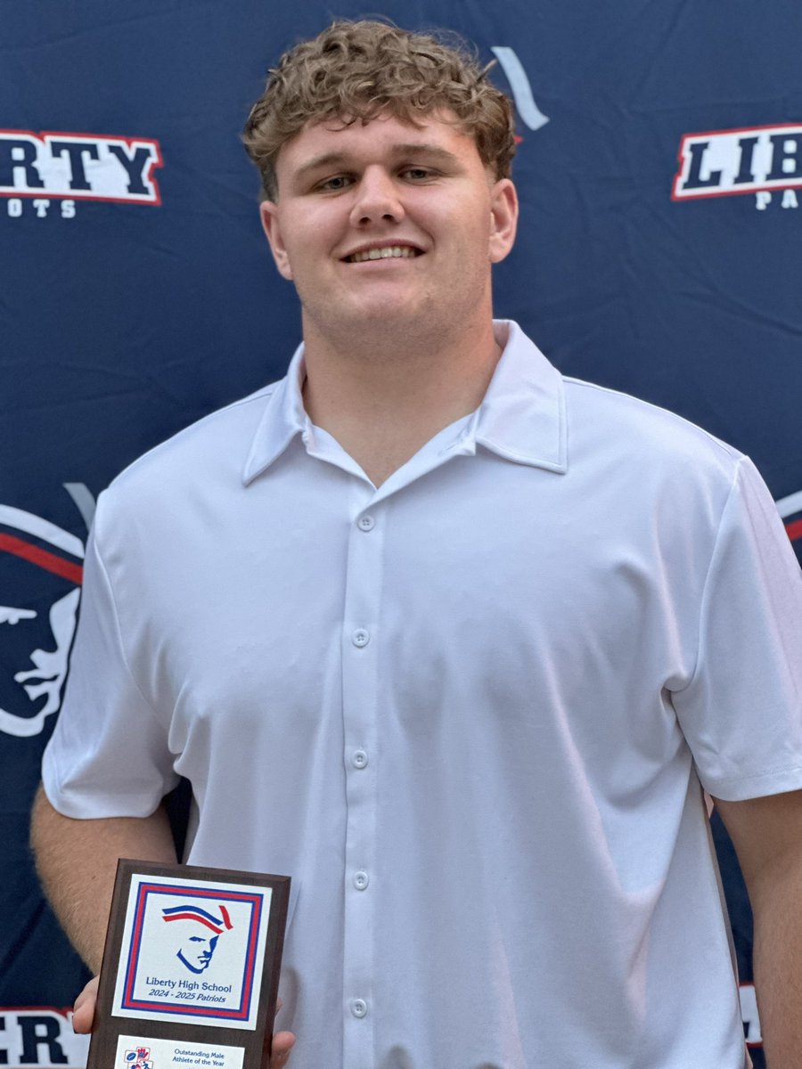 Male Athlete of The Year at Liberty High School for 2025. <a href="/LHS_Patriots/">Liberty Patriots</a>