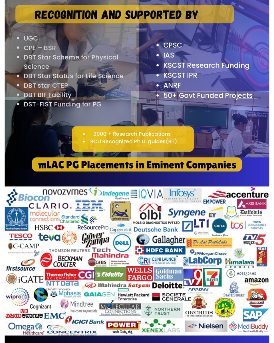 mLAC1972's tweet image. PG Admissions Open 2025
Step into a future of excellence with MLAC’s diverse PG programs. 
🔗 mlacw.edu.in
📞 Contact: 9448537474 / 7892810515 / 9916623215

#mLAC #PGAdmissions2025 #MScPrograms #WomensEducation #BengaluruColleges #HigherEducation #AdmissionsOpen