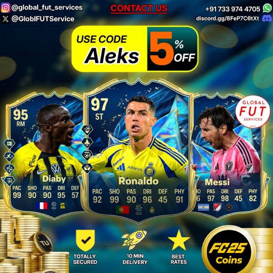 If you need the cheapest coins around, message <a href="/GloblFUTService/">GlobalFutServices</a> 💯 

💎 - safe 

💎 - super cheap 

💎 - small business