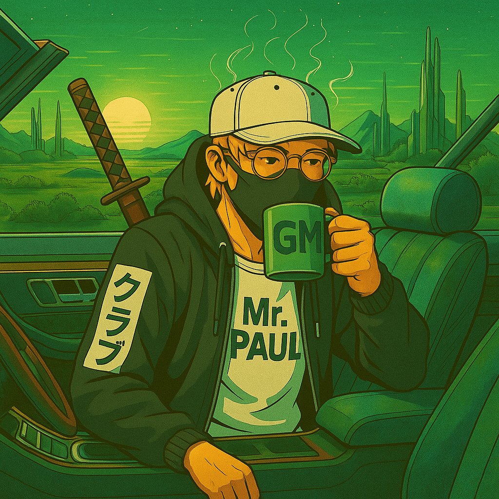 BigpaulCrypto's tweet image. Gm Everyone 💚
No motivation today, just Gm
Let’s all connect, Support for support @GiveRep