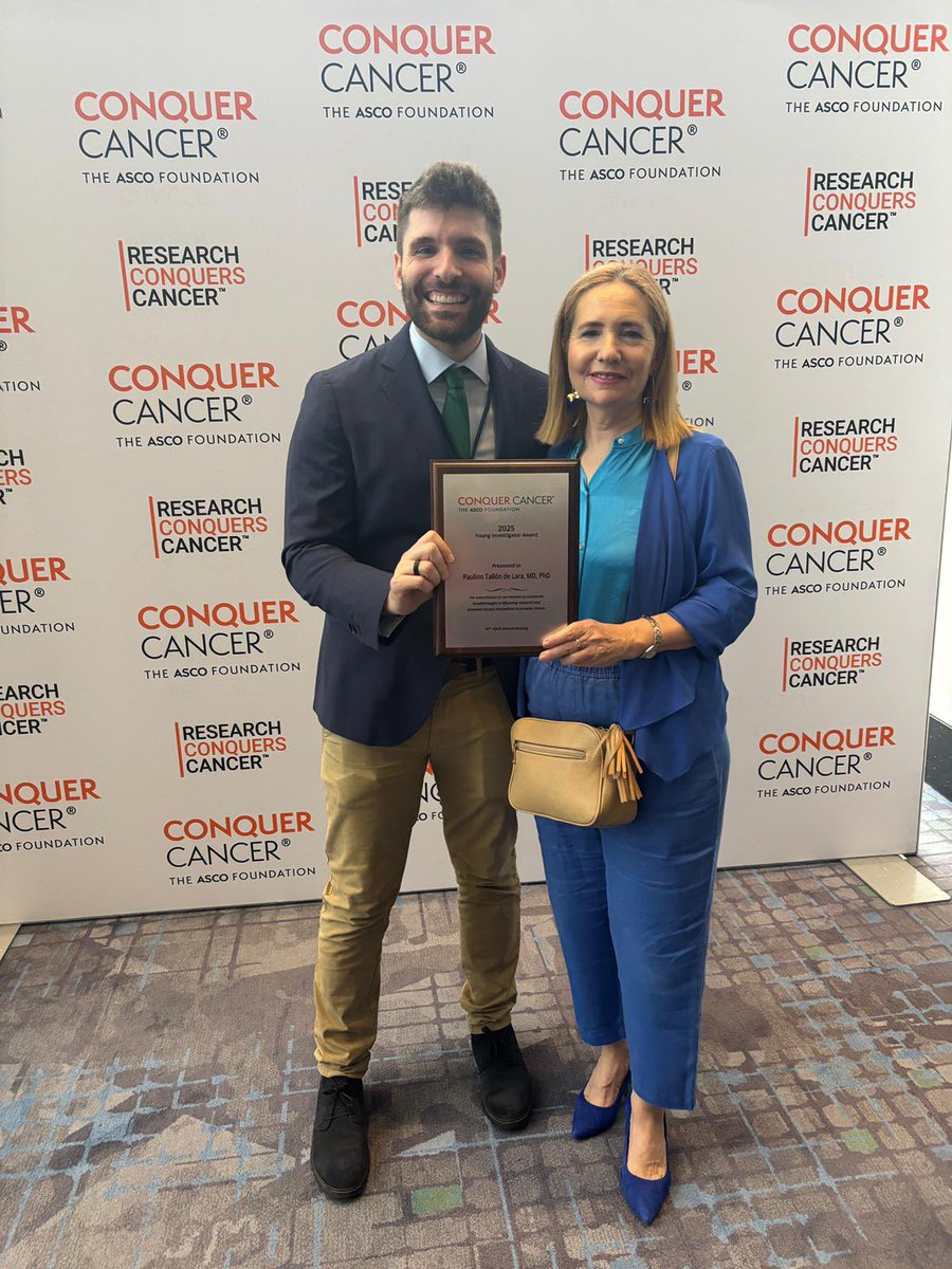 Paulino Tallón de Lara MD, PhD (@paul_tdl) on Twitter photo Really honored to received this <a href="/ASCO/">ASCO</a> YIA. Grateful to the <a href="/ConquerCancerFd/">Conquer Cancer, the ASCO Foundation</a> to support our work and to my outstanding mentors <a href="/RonDePinho/">Dr. Ron DePinho</a> <a href="/michael_overman/">Michael overman</a> for their continuous support! Really honored to received this <a href="/ASCO/">ASCO</a> YIA. Grateful to the <a href="/ConquerCancerFd/">Conquer Cancer, the ASCO Foundation</a> to support our work and to my outstanding mentors <a href="/RonDePinho/">Dr. Ron DePinho</a> <a href="/michael_overman/">Michael overman</a> for their continuous support!