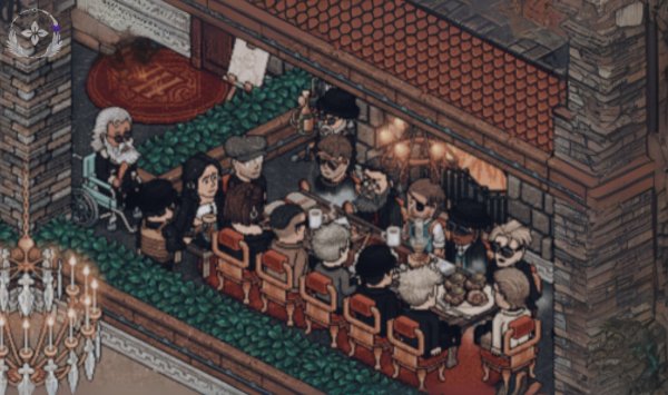 Cuando toda la famiglia cena, el silencio pesa más que el vino... y la traición no pide sal.

Viernes en famiglia, cena en el Restaurante D' Calderone.
¡Avvanti!