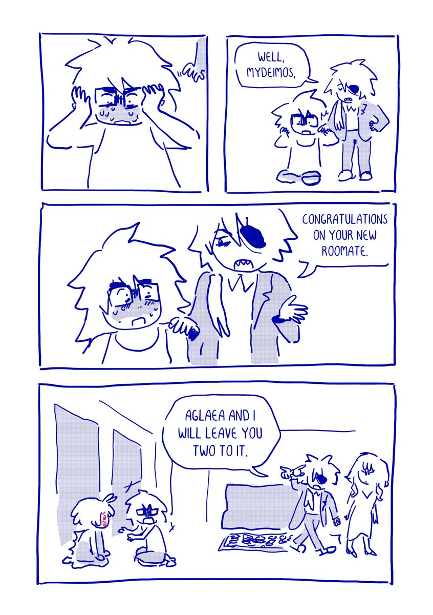 mydei's magical merman meeting: the mermay comic (29/30) #phaidei #myphai #mermay2025 