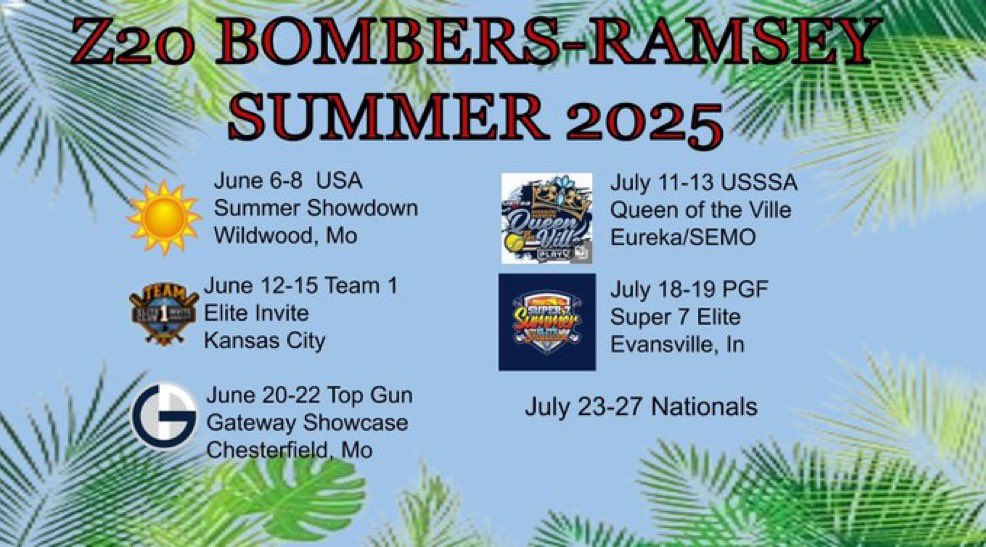 Summer ball is just around the corner! Let’s go bombers💙💣!! <a href="/18uBombers/">Bombers softball 18u Ramsey</a> 

<a href="/CoachJenSewell/">Coach Jen Sewell</a> <a href="/Coach_Tarter/">Heather Tarter</a> <a href="/CoachGill_MSU/">Ashley Gilland</a> <a href="/coach_orsburn/">Taylor Orsburn-Siefert</a> <a href="/UKCoachHimes/">Kristine Himes</a> <a href="/UKCoachLawson/">Rachel Lawson</a> <a href="/CoachConnoyer/">Christy Connoyer</a> <a href="/FullCountjj/">jeff jackson</a> <a href="/CoachStanton/">Shonda Stanton</a> <a href="/Shafferrr/">Samantha Mendez (Shaffer)</a> <a href="/ICladybluesSB/">Illinois College SB</a> <a href="/Coach_Kramos/">Tina Kramos</a> <a href="/Coachmun/">Mat Mundell</a>