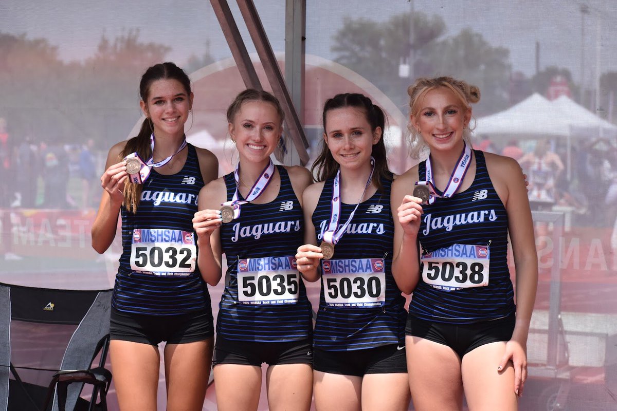 Our latest 3200m State Champion and All-State 4x800m relay. A great start to Day #1.