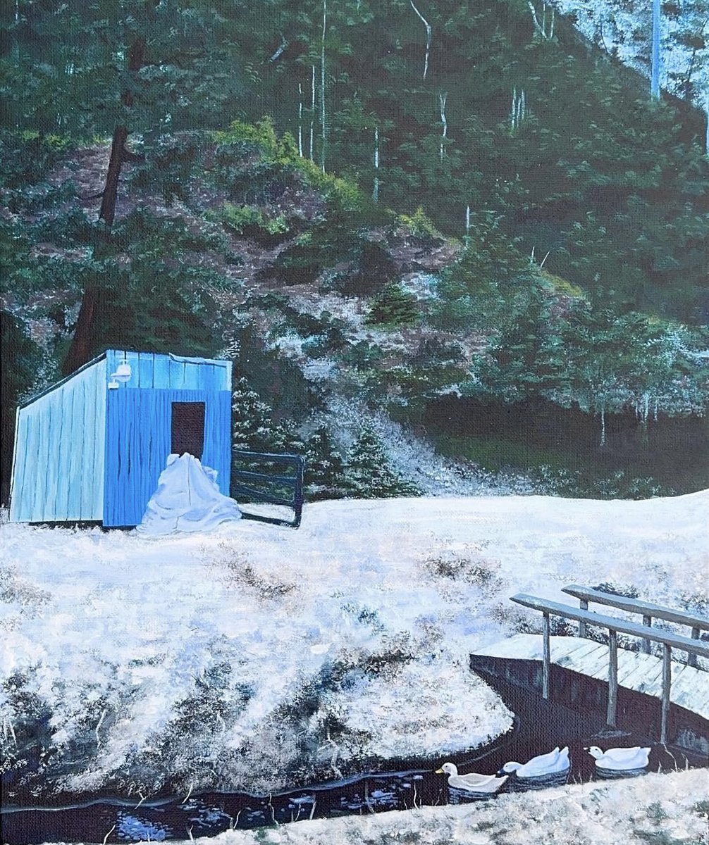 fernsuicide's tweet photo. Landscape with ducks 🦆
Acrvlic on canvas panel
#painting #acrylic #ducks #winter #oregonart #beginnerartist #landscapeart #artforsale https://t.co/F6upffPif5