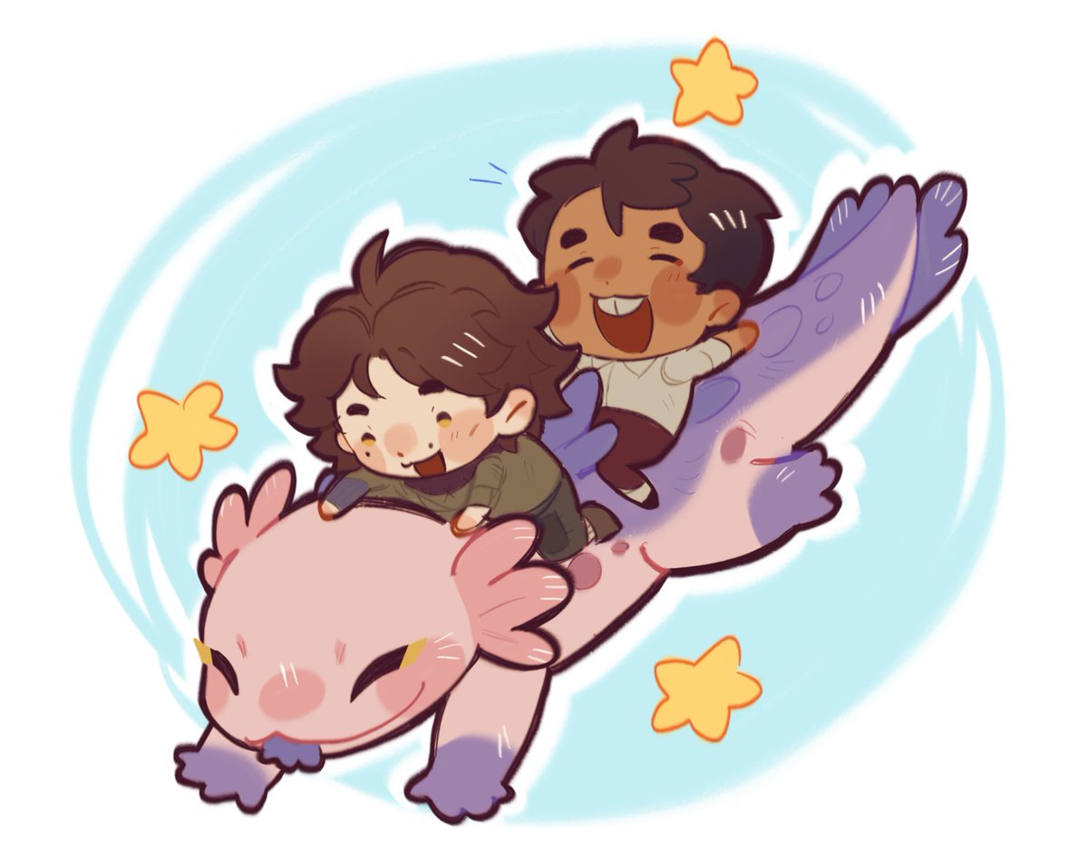 Wanted to redraw this… mi bebes ☹️