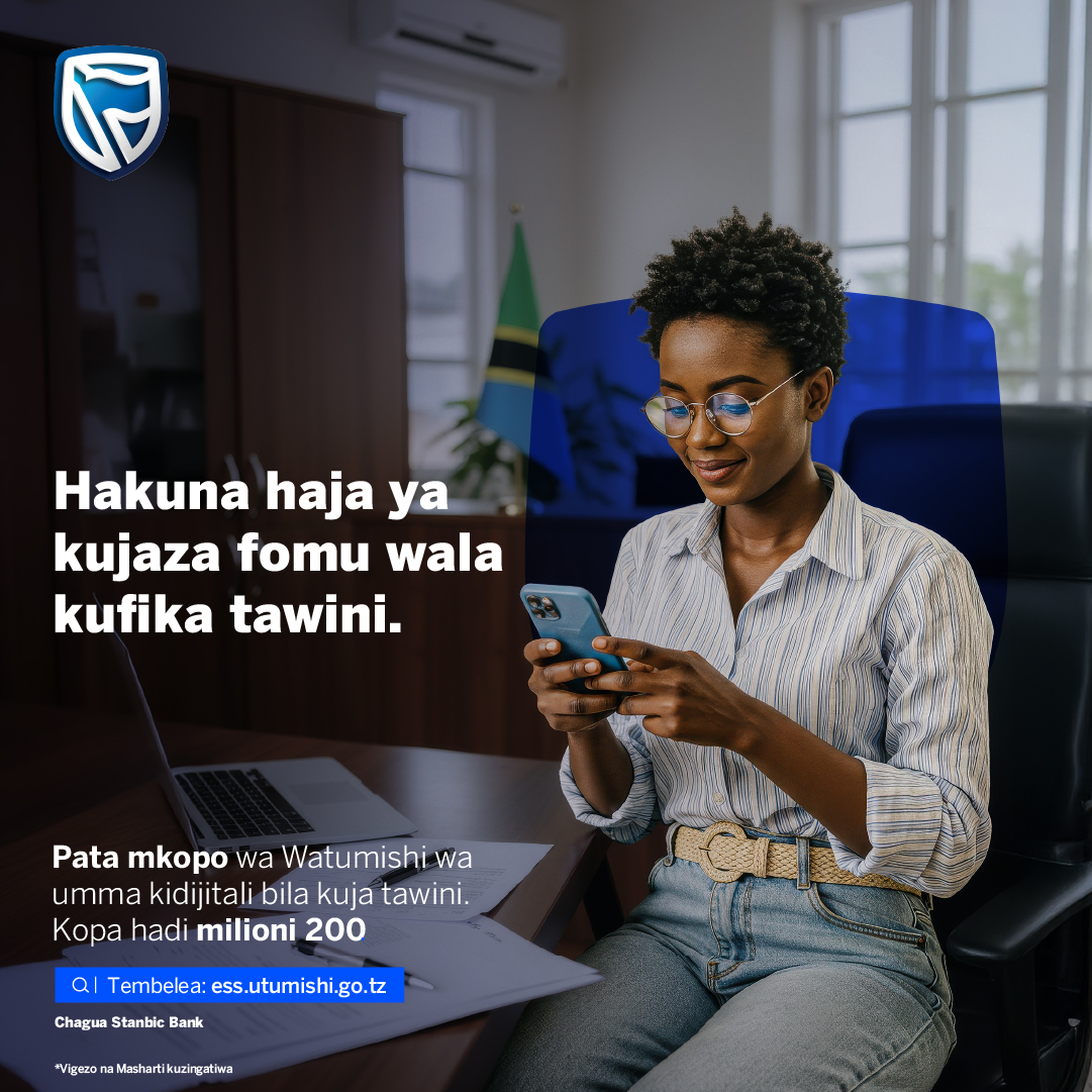 Mipango mikubwa huanza na hatua ndogo.
Anza safari yako ya kifedha na eMkopo kwa usalama na uhakika.

#eMkopoNaStanbic