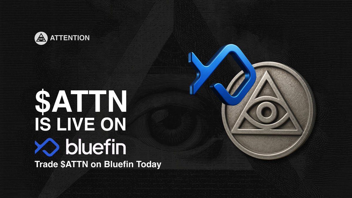 suhani_mahato's tweet photo. 🚀🚀ATTN is live on @bluefinapp
! Unlock the power of attention with the Attention Project. Trade, earn, and join the movement on #Bluefin! #AttentionUnlocked #FocusHacks
#AttentionProject #ATTNtoken #ProductivityTips @GiveRep #MindsetMatters #XMotivation https://t.co/qAOZCDIExV