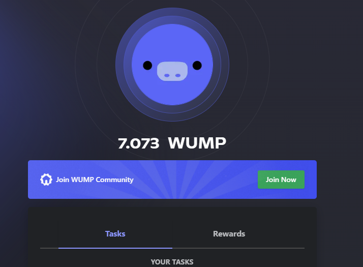 $WUMP on Discord Meta! 

Will WUMP be able to give JP like DOGS who checked from the telegram age?

wump.xyz/join?ref=12780…

If so, check the age of Discord