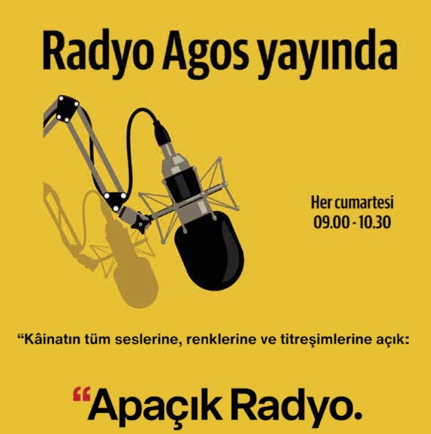 Apaçık Radyo/Radyo Agos'ta bu sabah. İlk bölümde Pakrat Estukyan ile Türkiye'nin ve Ermeni toplumunun gündemini konuşacağız. İkinci bölümde (09.35)   Hrant Dink Vakfı'nın geçen hafta düzenlediği ve dört gün süren Azınlık Hakları Akademisi'nde "Lozan Barış Antlaşması ve Azınlık