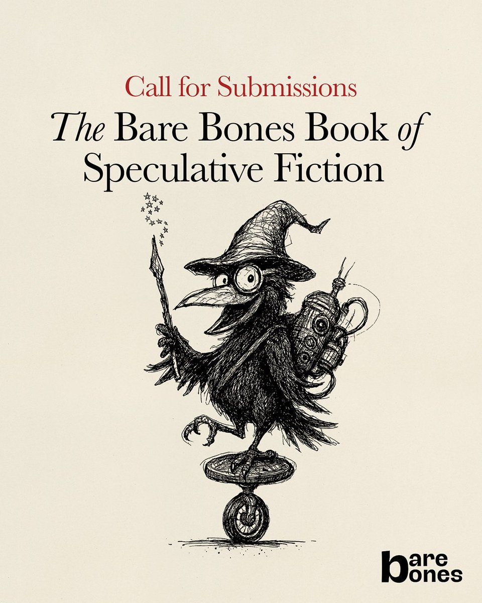 The Hooghly Review (@hooghlyreview) on Twitter photo BIG BOOK NEWS!π’
<a href="/BareBonesLLP/">Bare Bones Publishing</a> is publishing two cool print anthologies:
The Bare Bones Book of Humour, edited by Ankit Raj Ojha
The Bare Bones Book of Speculative Fiction, edited by Tejaswinee Roychowdhury
Subs open June 15.
Details:
barebonespublishing.in/submissions/
#WritingCommunity BIG BOOK NEWS!π’
<a href="/BareBonesLLP/">Bare Bones Publishing</a> is publishing two cool print anthologies:
The Bare Bones Book of Humour, edited by Ankit Raj Ojha
The Bare Bones Book of Speculative Fiction, edited by Tejaswinee Roychowdhury
Subs open June 15.
Details:
barebonespublishing.in/submissions/
#WritingCommunity