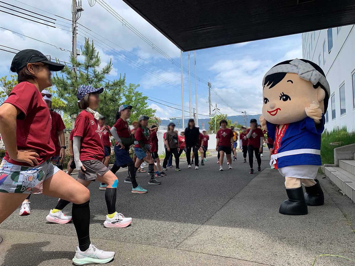 まいど！てっちゃんです。 みんな、こんちく！絶好のRUN日和〜の今日は