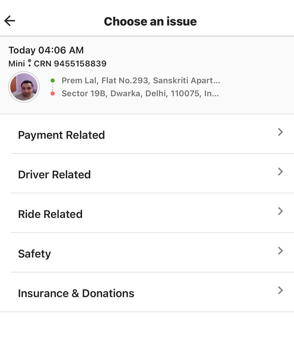 jecnishant's tweet photo. @Olacabs I booked a cab this morning. Soon after sharing OTP , driver said tyre got punctured &amp; asked me to pay full fare (₹309), saying Ola would refund. I paid as I was rushing to catch a train. Now your team has refused refund. Pls check start/end distance &amp; resolve.@bhash https://t.co/EnyAZfvO2q