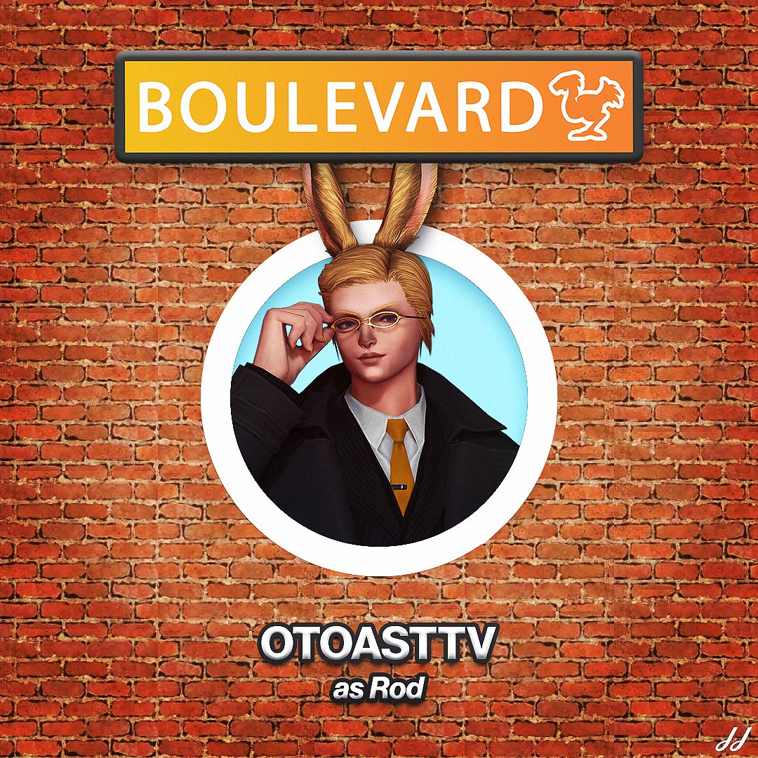 oToastTv's tweet photo. Tonight &amp; Tomorrow!

I'll be starring in the hit new musical, Boulevard Kweh as Rod!

We have an incredible show planned for you, with plenty of giveaways to celebrate. Be sure to tune in:
Sat 31st May: 7:20PM AEST
Sun 1st June: 6:20PM AEST

#BoulevardKweh #FFXIV #FF14 #MateriaDC https://t.co/NeifCuDURp