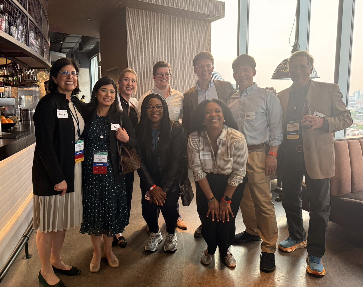 Ivy Riano, M.D. (@ivylorena_md) on Twitter photo Awesome gathering of <a href="/DartmouthCancer/">Dartmouth Cancer Center</a> people #ASCO25 Always good vibes and great convos. #Dartmouth #BigGreenFam Awesome gathering of <a href="/DartmouthCancer/">Dartmouth Cancer Center</a> people #ASCO25 Always good vibes and great convos. #Dartmouth #BigGreenFam