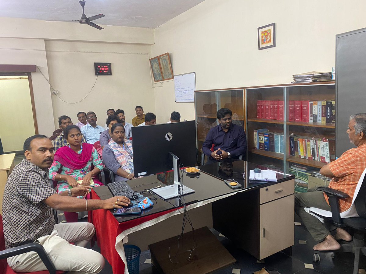 PCIT, Visakhapatnam conducted an outreach program on 30.05.2025 for Primary Agricultural Co-operative Societies (PACS) by ITO, Vizianagaram at IT office for members of various PACS. The participants were educated on filing of ITRs, Tax Audit, TDS provisions applicable to them.