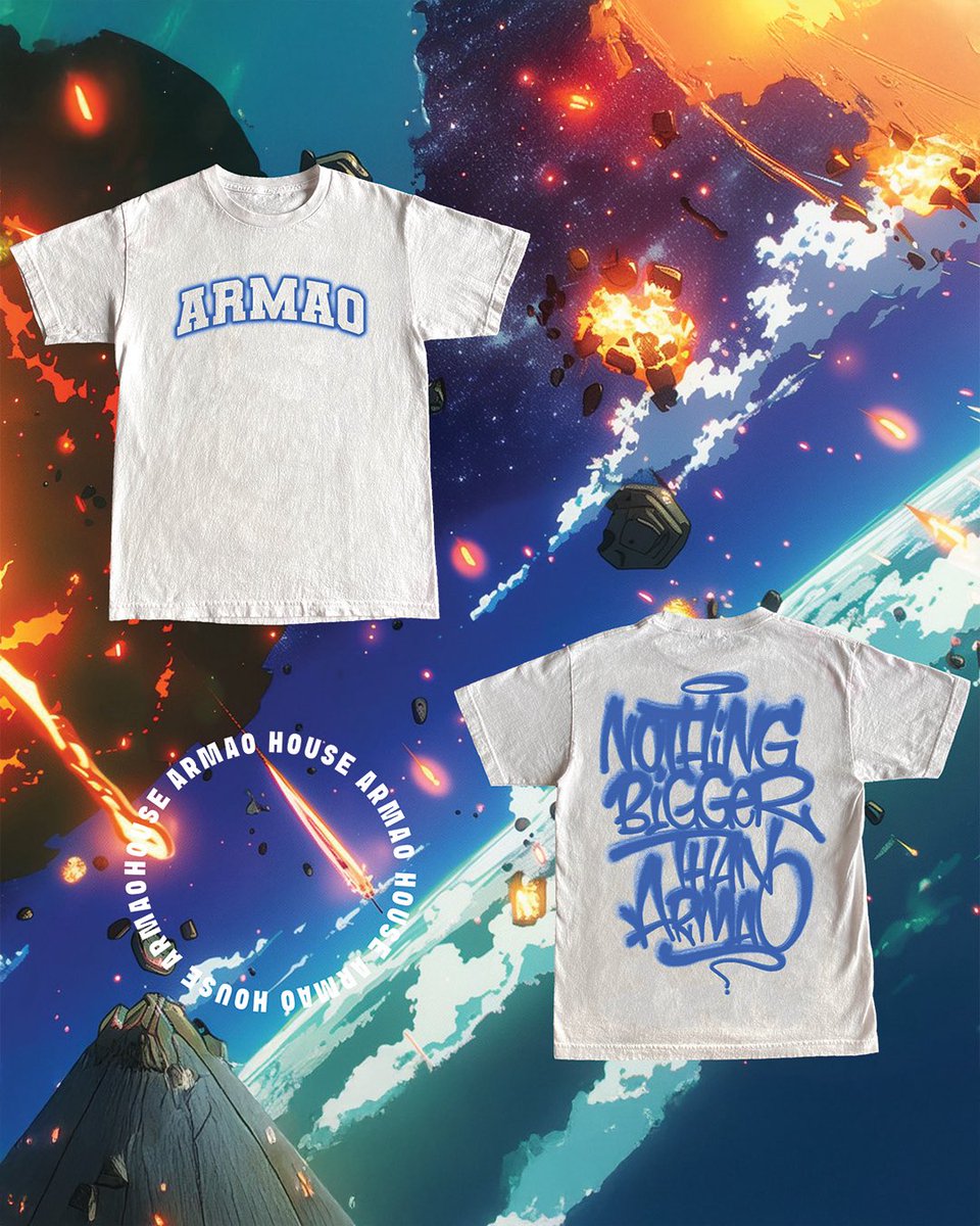 armaomanny's tweet photo. merch dropping tomorrow @housearmao ✨🔋 https://t.co/sY5TAENG5p