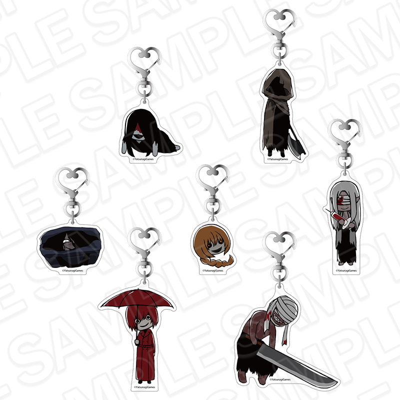 📝#文字化化 POP UP SHOP🔎
【完売情報】
ご好評につき「アクリルキーホルダー　長鉈男」は完売いたしました。
※再入荷は6/7(土)です。
詳細はこちら🔗the-chara.com/blog/?p=91859
