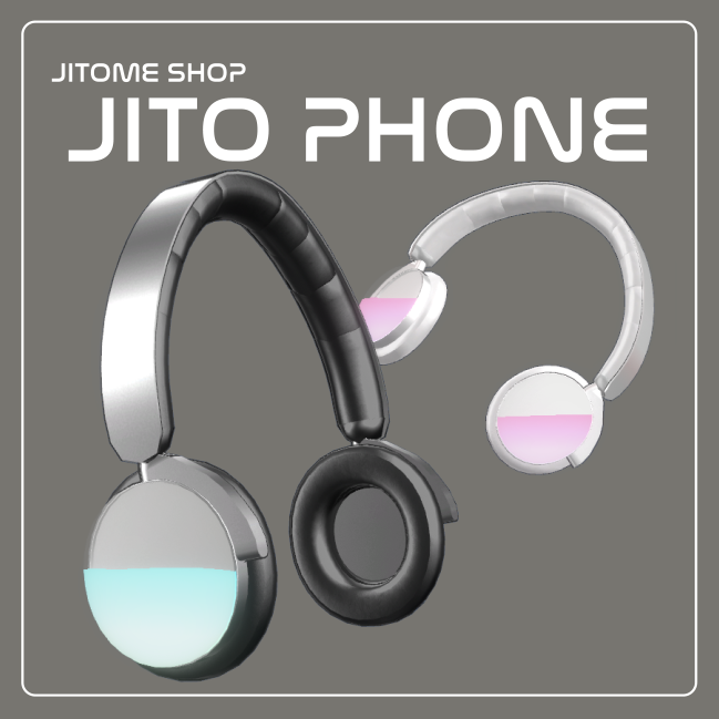 taro_san_x's tweet photo. リキッドヘッドホン【Jitophone】発売しました〜
#JitomeShop #VRChat https://t.co/1v0dIzhWnZ