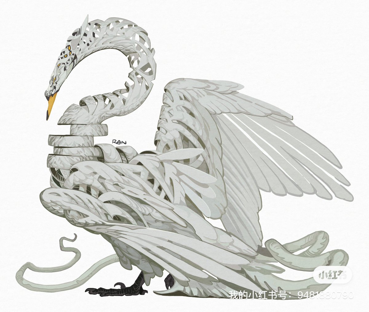 An old oc art made in 2023