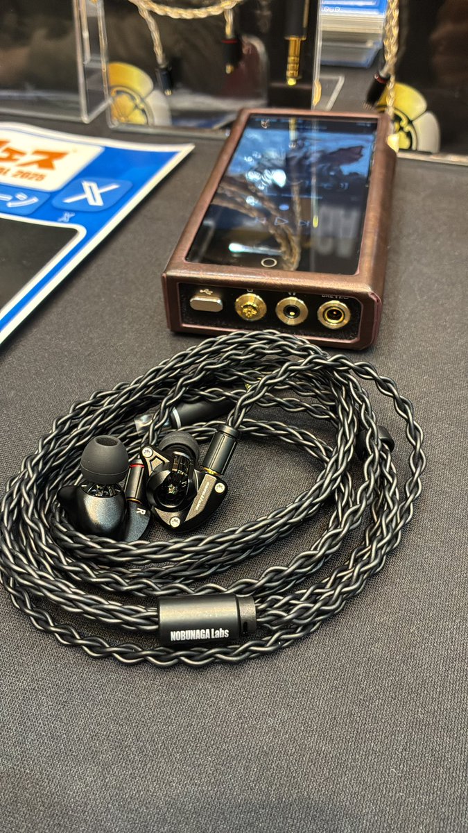 #NOBUNAGALabs #リケーブル
ごつい。