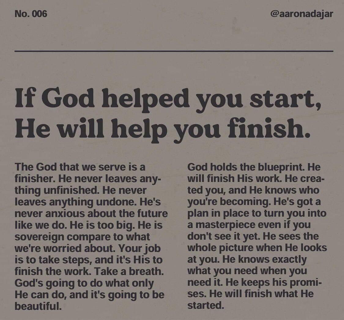 projescosting's tweet photo. He keeps His promises. ✨
He will finish what He started. 💗 https://t.co/LL7eurAJ0N