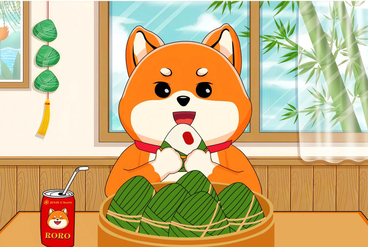 🎉 Happy Dragon Boat Festival from $Roro! 

Take a break and spend quality time with your loved ones❤️ 

Don’t forget to enjoy some delicious “zongzi”! 🥰