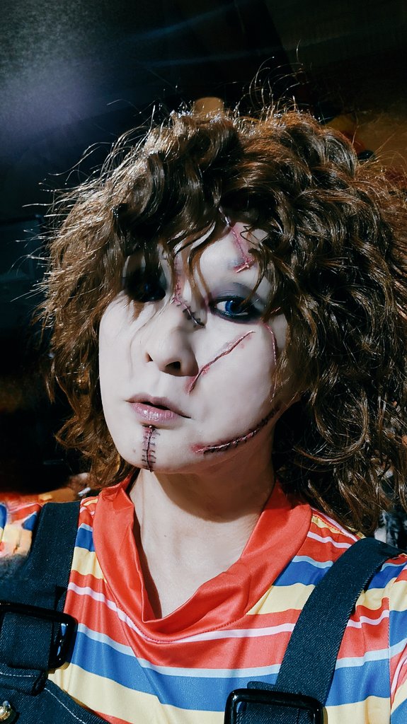 チャキコ😱
#ある日のホラー
#いつかのハロウィン
