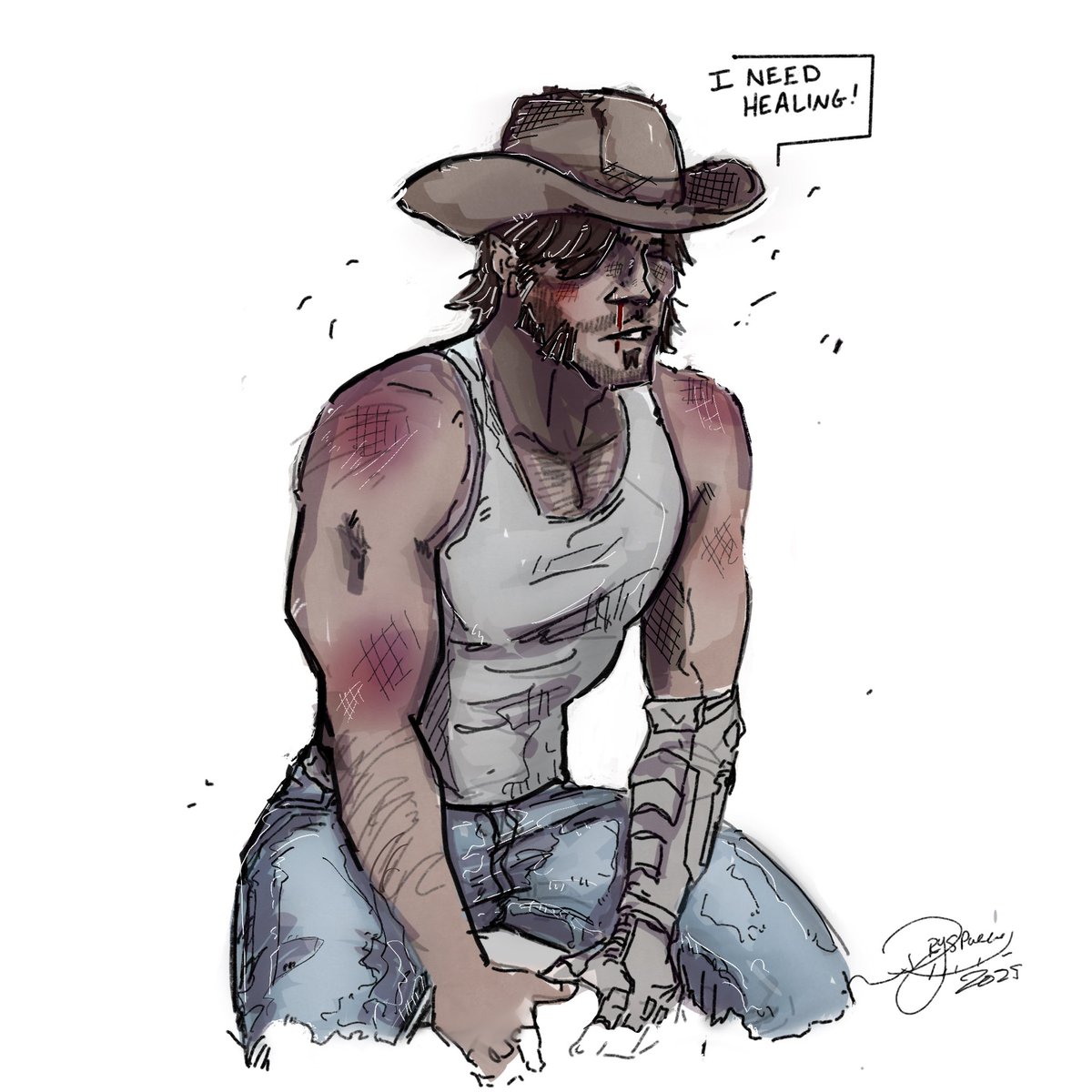 dry_spacee's tweet photo. He needs healing 😏
 #gabrielreyes #reaper #overwatch #Overwatch2 #Overwatch2Fanart #fanart #OverwatchFanart #reaper76 #soldier76 #hanzo #genji #mchanzo #mcree #colecassidy https://t.co/dPDWON0xpx